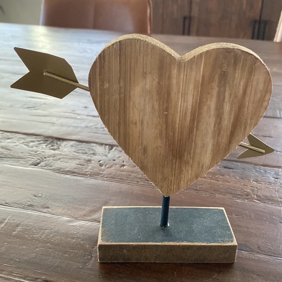 Wooden Valentine Decor SET (hanging & table/mantle top) - Picture 3 of 12